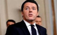 primo piano di Matteo Renzi