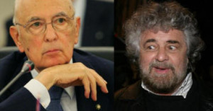 Napolitano-contro-Grillo