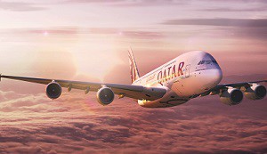Qatar-Airways aereo